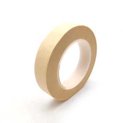 China 5.2mil High Temperature Crepe Paper Tape Masking For Wave Soldering Process for sale