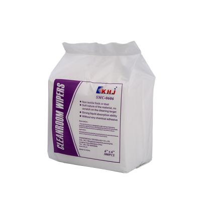 China Lint Free SMT Stencil Cleaning Wiper SMC1004 Cellulose Nonwoven Cleanroom Wipes for sale