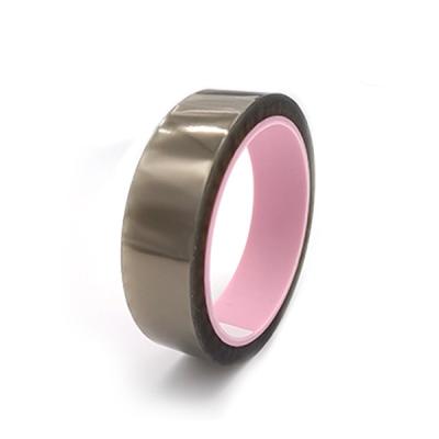 China 0.025mm ESD Adhesive Tape 2.il Transparent Polyester Tape For PCB Reflow Soldering for sale