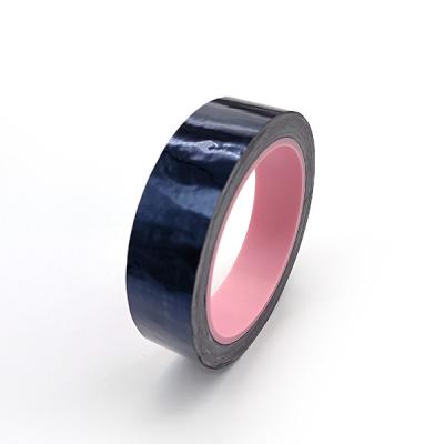 China Electronics Packaging Black Anti Static Tape Low Unwinding Voltage Esd Tapes OEM for sale