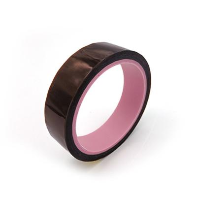 China Low Static 2mil Silicone Polyimide Heat Resistant Tape for sale