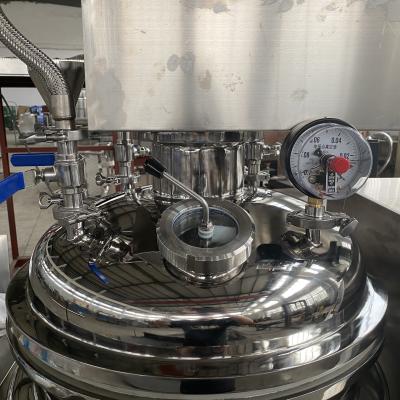 China Liquid With Solids 500LStainless Mixer Vacuum Planetary Mixer Machine Planetary Mixer Dispersion Hanging Emulsifying Machine for sale