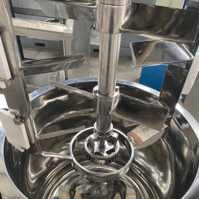 China Liquid With Suspended Solids Cream Emulsification Machine Cosmetic Special Homogenizing Mask Facial Emulsion Cream for sale