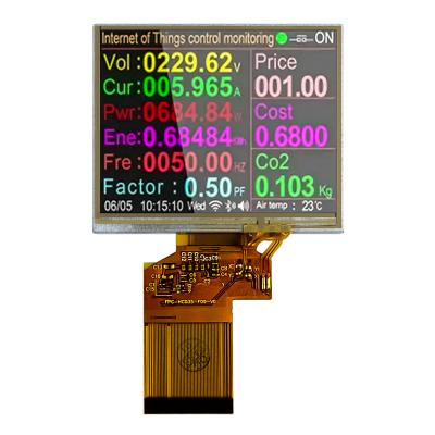 China TFT-LCD-Display mit hoher Präzision und schneller Antwort zu verkaufen