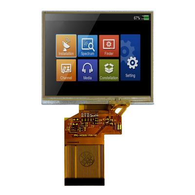 China 640*480 3,5 Zoll TFT-LCD-Bildschirm Resistive Touch Panel für Retro-Handheld-Game-Konsole zu verkaufen