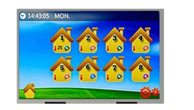 China 10.1'' LCD-Panel TFT-Farb-LCD-Modul mit hohem Kontrastverhältnis von 650 Nits zu verkaufen