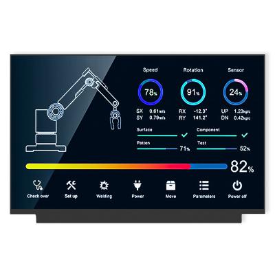 China Transmissive TFT LCD Panel 15.6 Inch With 30pin EDP Interface High Contrast for sale