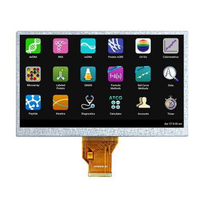 China 9 Inch Color TFT LCD Display 550 Nits Brightness Wide Temperature Range for sale