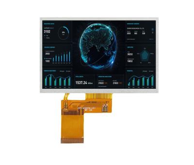 China 4.3 pulgadas IPS pantalla LCD con resolución de 800x480 para la legibilidad al aire libre en venta