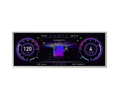 China 10.25 Inch On Board Vehicle LCD Display Car LCD Screen 800Nits Brightness for sale