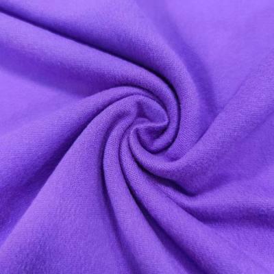 China Brushed Sueded High quality EcofriendlyPolyester fabric Brushed  jersey T-shirt Sportswear Apparel fabric Customize color supported for sale