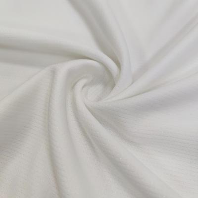 China Wicking Lightweight Breathable Quick Dry Knit Sportswear Athletic Wear Sports Fabric Polyester Ice Cooling Mesh Jersey Fabric for sale