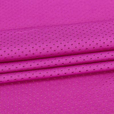 China Sustainable Super Soft Breathable Underwear Cloth Lingerie Fabric Knitted Jacquard Mesh Fabric for Sportswear T-shirt for sale