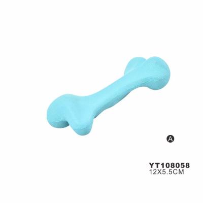 China Bone Toy Durable Nature Healthy Pet Viable Rubber Dog Chew Toy for sale