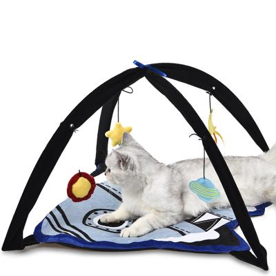 China Star Month Activity Cute Cheap Waterproof Cat Bed Play Tent Hanging Center for sale