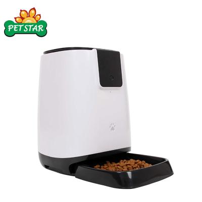 China Sustainable Infrared Automatic Smart Food Pet Feeder For Dog And Cat for sale