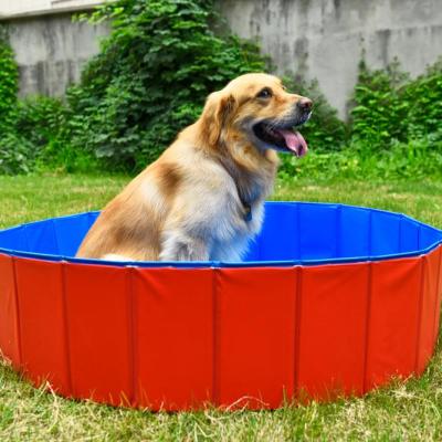 China Great Bath Quality Guaranteed Use For Those Hot Summer Days Pet Foldable Dog Bath Pool for sale