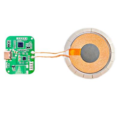 China Qi battery charging customized magnetic wireless receiver module for magsaf module magnetic wireless charging solution 5V/2A 9V/1.2A 10W 15W for sale