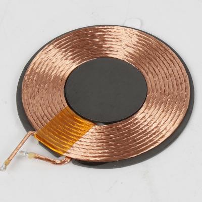 China Qi Coils Charger 2 Litz Coil PCB Square Charger 3 Small Rx Wire Wound Rattlesnake Coil Magnetic Induction Wireless Charger for sale