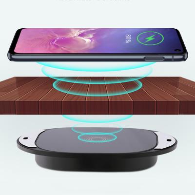 China Mobile Phone 25mm Long Distance Remote Charging Wireless Charging Desktop Hidden Compatible For Qi Samsung iPhone Fast Wireless Charging for sale