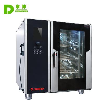 China High Efficiency Combi Oven 6 Trays Digital Control Round Convection Oven for sale