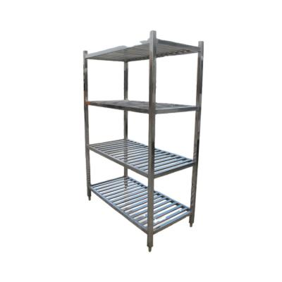 China eco - friendly stainless steel wall shelf / kitchen storage / stainless steel rack shelf for sale