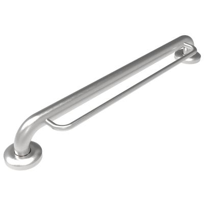 China OEM Safety Satin Stainless Steel Bathroom Modern Toilet Washroom Straight Handicapped Grab Bar With Towel for sale