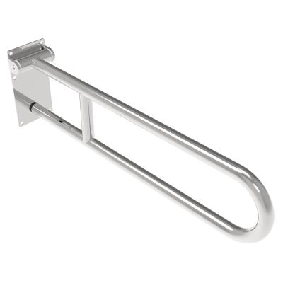 China Polished 304 Stainless Steel Modern Fold Up Grab Bar for sale