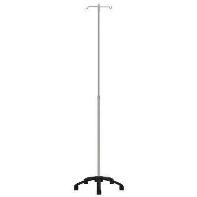 China Modern Stainless Steel Rack Infusion Pole Can Adjust Height Hospital IV Medical Pole for sale