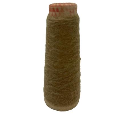 China Ring Spun Manufacturer Directly Supply 1.8 Brown Acrylic Nylon Feather Crochet Yarn For Knitting for sale