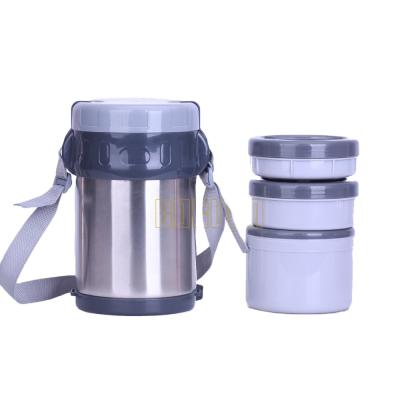 China Sustainable Vacuum Lunch Box Stainless Steel Thermo Flask for sale