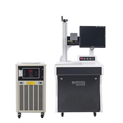 China 355nm 5W Laser Marking Machine and Laser Water Cooled UV Engraving Machine for Glass Plastic Paper Cloth for sale