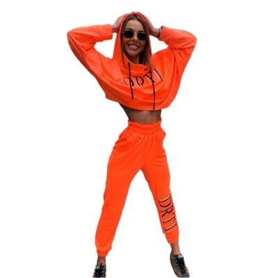 China New Fashion Breathable Wholesale Zip Up Main Crop Set 2 Piece Training Sport Wear for sale