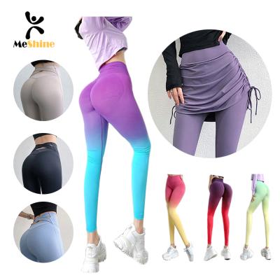 China 2021 New Design Workout Sportswear Stretch Breathable Yoga Lifting Pants High-waisted Sweatpants Buttocks for sale