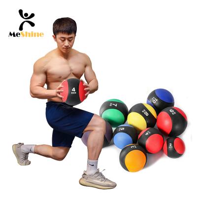 China Home Fitness Equipment PP Gym Rubber Weighted Ball Medicineball for sale