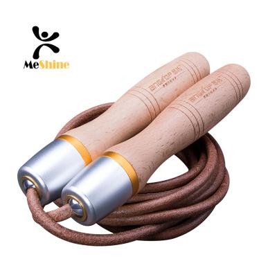 China Wooden Fitness Bodybuilding Jump Rope Kids Speed ​​Fitness Calorie Jump Rope For Kids for sale