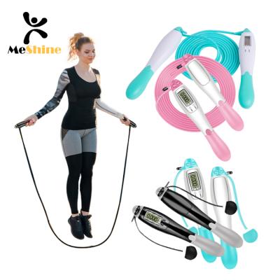 China Steel Wholesale Sports Training Smart Digital Jumping Jump Rope With Counter for sale