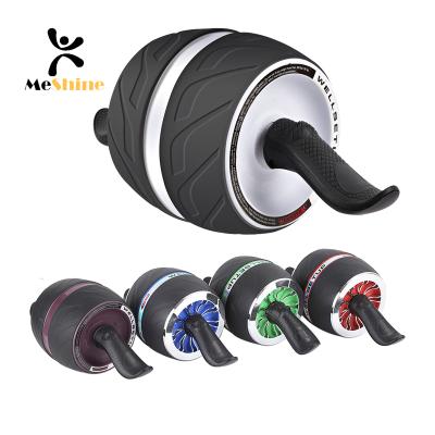 China PP+TPR+Steel Pipe Home Office Gym Fitness Exercises Ab Wheel Abdominal Roller For With Knee Pad Jump Rope for sale