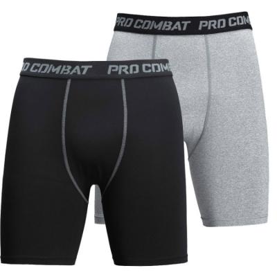 China Best quality breathable spandex compression shorts men for wholesale for sale