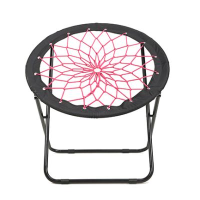 China High quality hot selling fabric metal round bungee chair for sale