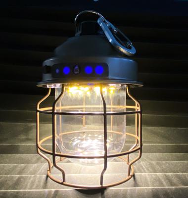 China Emergency Led Outdoor Lantern Camping Hiking 18650 Li-ion Battery Light Emergency Portable Camping Light for sale