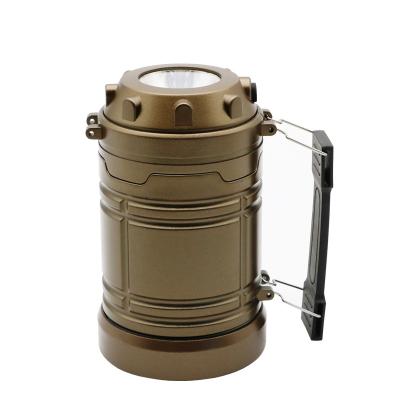 China Top lighting as foldable flaghlight easy to light cary delivery portable outdoor led camping COB lantern light quickly for sale