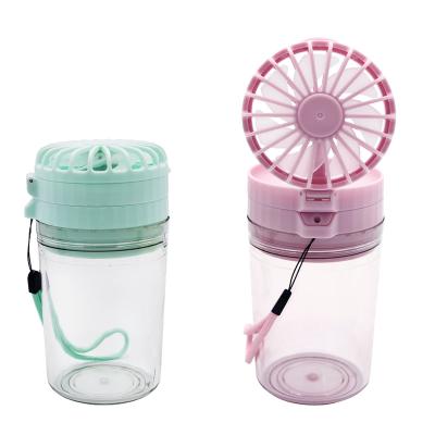 China PORTABLE MINI PORTABLE PET AC Water Bottle Plastic USB Cooling Cooling Fan Mini for sale