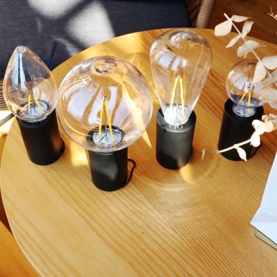 China Modern Home Office Light Portable Light ABS Rechargeable Battery Operated Led Table Lamp for sale