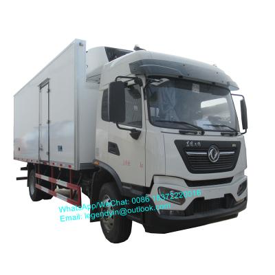 China Cheap price 12ton transport baby cattle transporting day old chicks freezer and refrigerated truck for sale