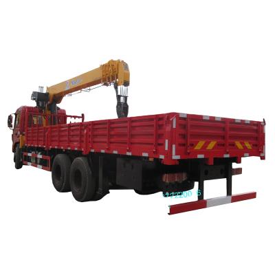 China TRUCK CRANE New hydraulic boom crane automatic weapon arm dongfeng 6x4 10 wheeler 10 ton telescopic boom china suppliers for sale