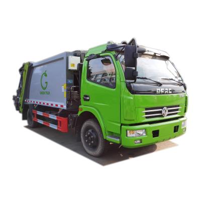 China Dongfeng 4ton 5ton Hotels Garbage Truck 6cbm Garbage Compactor Waste Garbage Truck For Sale In Dubai for sale