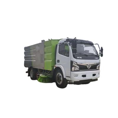 China Great price of dongfeng brand new trash can sidewalk sweeper and cleaning truck for sale