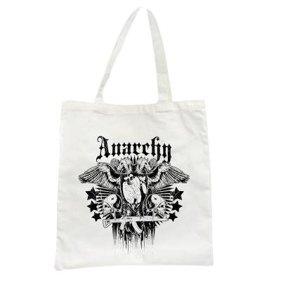 China Fashion 38*39cm High Quality Customized Sublimation Polyester Canvas Empty Shopping Bag for sale