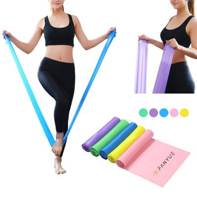 China High Elasticity Eco Fitness Resistance Stretch Band Band/Latex Yoga Wise Band,Rubber Exercise Resistance Band,Workout Fitness Theraband for sale